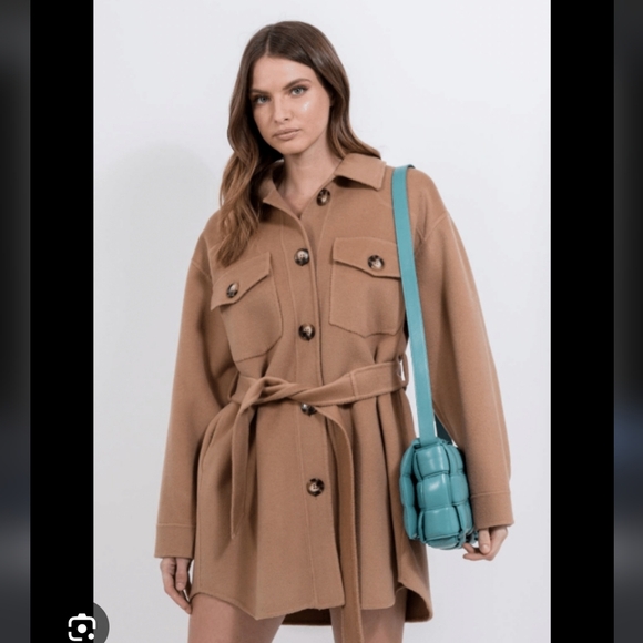 Ducie London Belted Jacket Size Medium - Picture 2 of 5